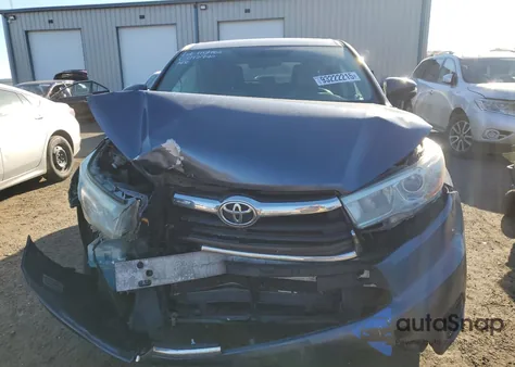 2014 Toyota Highlander Le из США, поврежденный, VIN 5TDBKRFH6ES057747